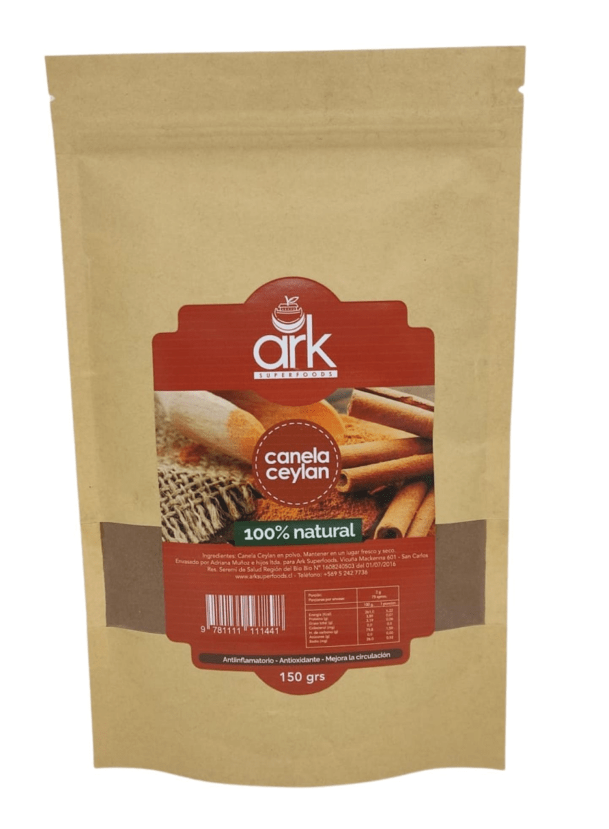 CANELA de CEYLAN en POLVO 150g - Ark1