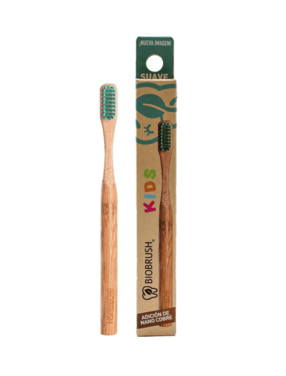 CEPILLO dental SUAVE KIDS - VERDE MENTA 1
