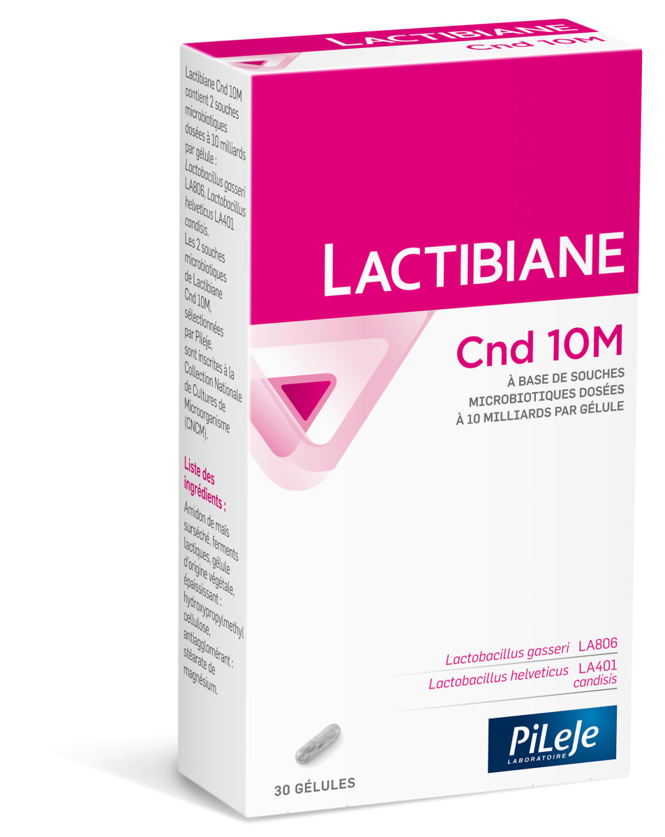 PROBIÓTICO LACTIBIANE - CND 10M (para candidiasis) - 30 CÁPSULAS1