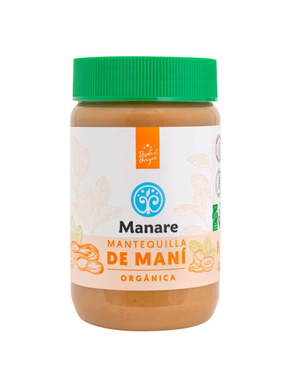 MANTEQUILLA DE MANÍ ORGÁNICA - 360GR1