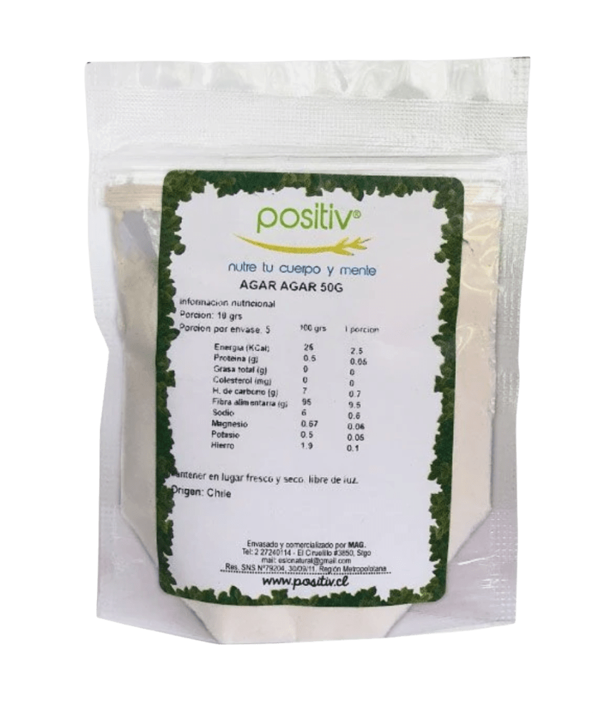 AGAR AGAR 50g POSITIV1