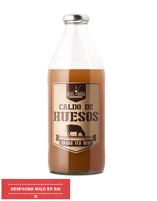 CALDO de VACUNO Grass Fed - 930 mL - Soul1
