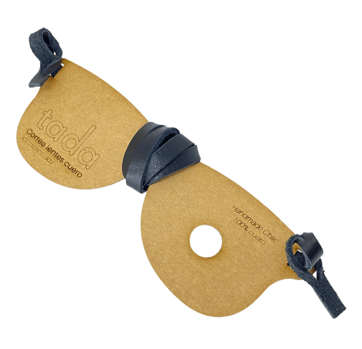 STRAP de CUERO para LENTES - NEGRO1