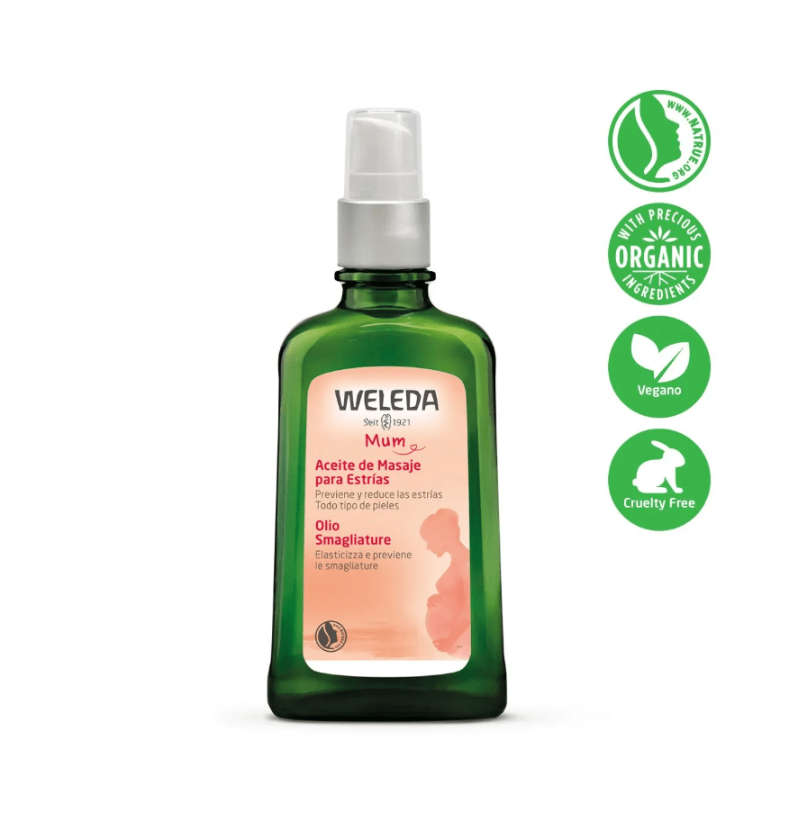 ACEITE de MASAJE para ESTRÍAS - 100ml - Weleda1