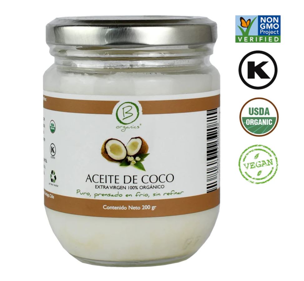 ACEITE DE COCO EXTRA VIRGEN - 200ml  - B Organics1