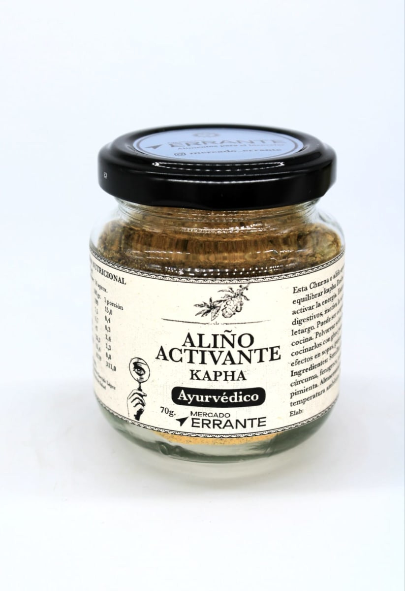 Aliño Ayurvédico - 60g - Mercado Errante2