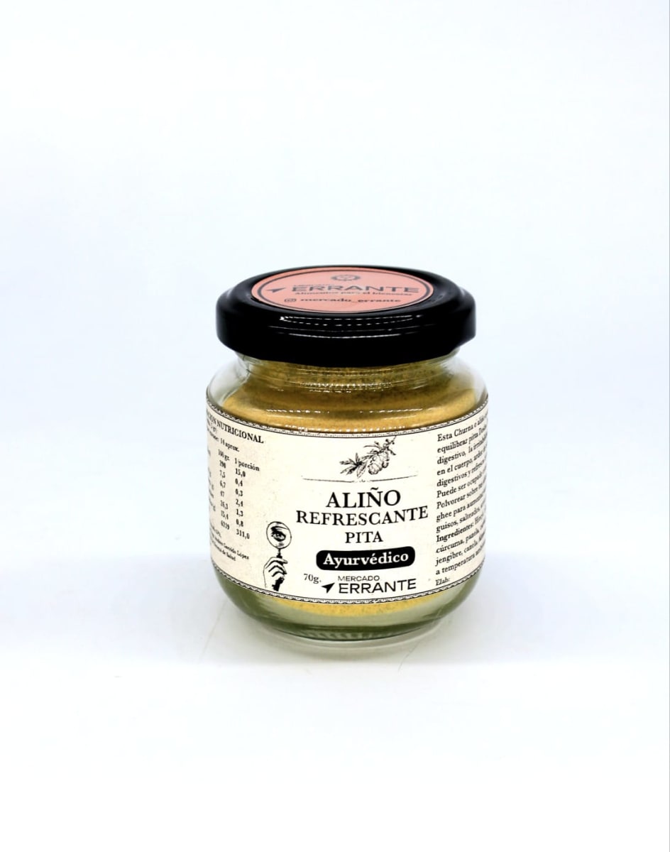 Aliño Ayurvédico - 60g - Mercado Errante3