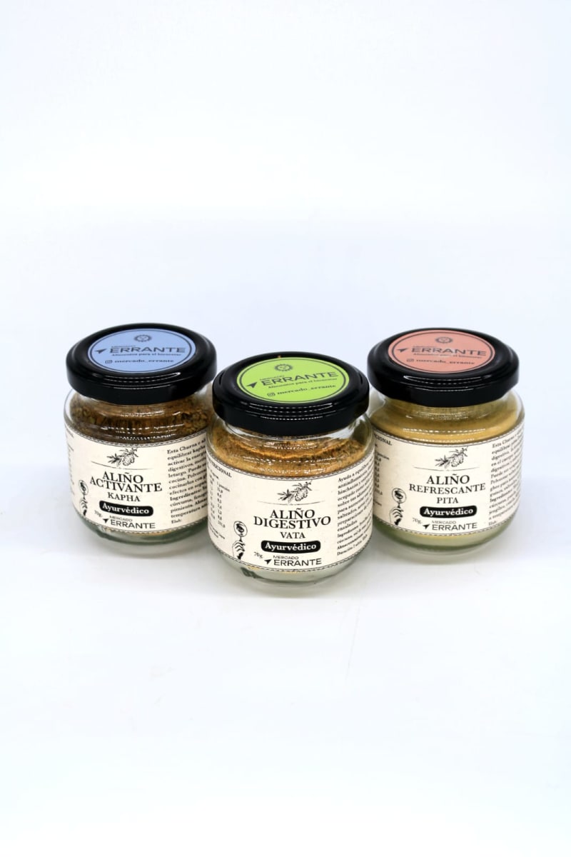 Aliño Ayurvédico - 60g - Mercado Errante1