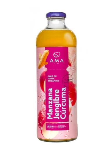 JUGO orgánico - 1 Litro VIDRIO - AmaTime3