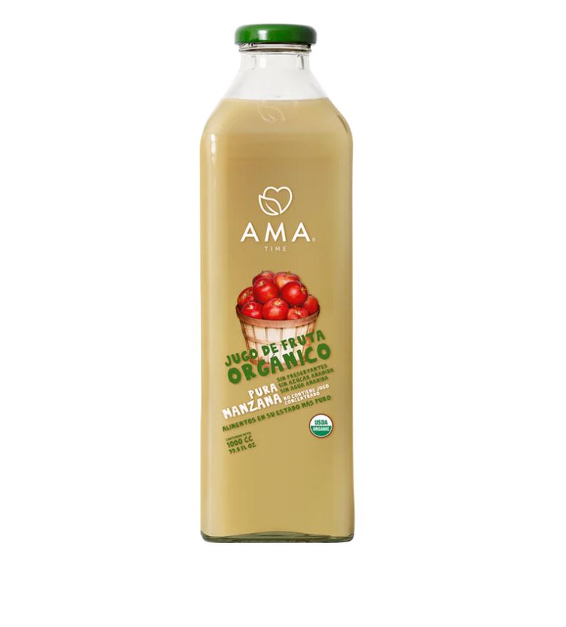 JUGO orgánico - 1 Litro VIDRIO - AmaTime1