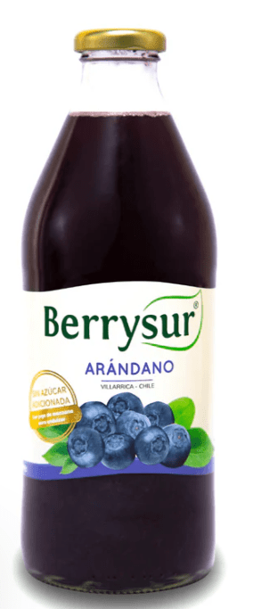 JUGO de ARÁNDANOS - 1 L - Berrysur2