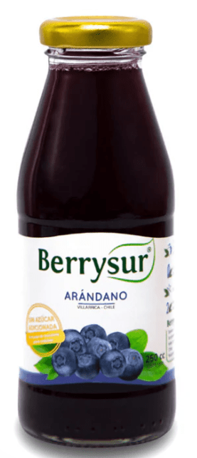 JUGO de ARÁNDANOS - 250 mL - Berrysur1
