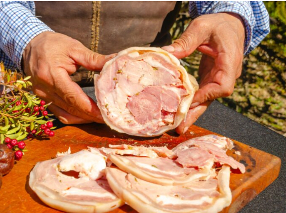 ARROLLADO HUASO - 500g  - Cecinas Curacautin1