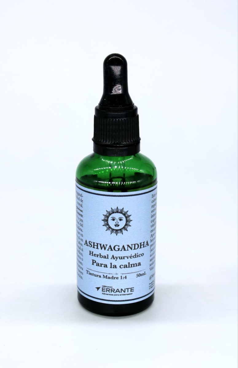 TINTURA MADRE - ASHWAGANDHA - 50ml - Mercado Errante1