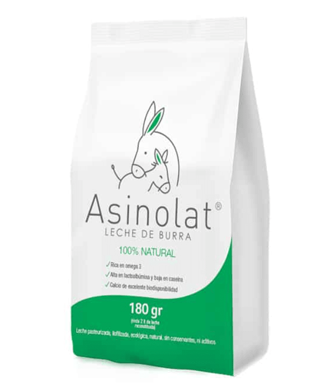 LECHE de BURRA en POLVO - LIOFILIZADA - 180 GR - Asinolat1