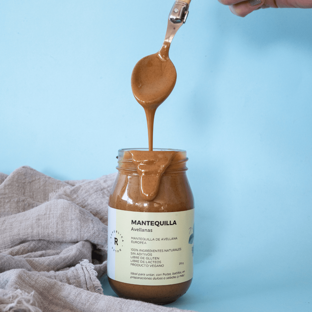MANTEQUILLA de AVELLANAS - 410g - República Dulce1