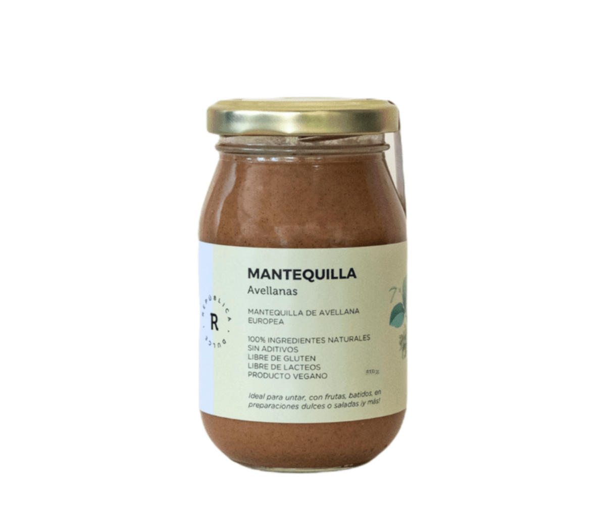 MANTEQUILLA de AVELLANAS - 410g - República Dulce2