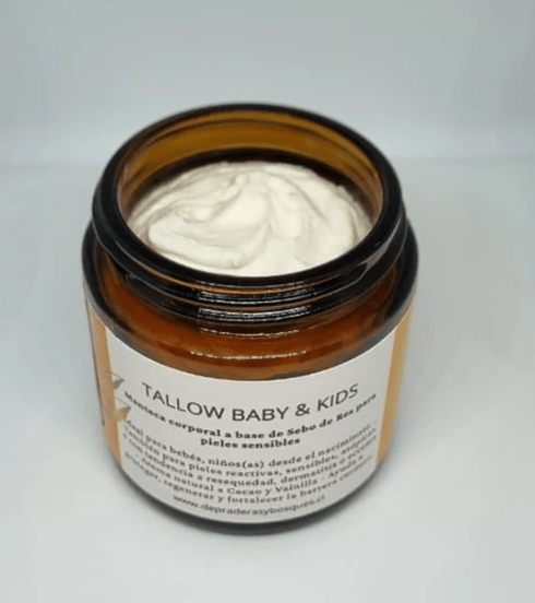 CREMA CORPORAL TALLOW BABY & KIDS - CORDERO - 100 ml - De Praderas y Bosques3