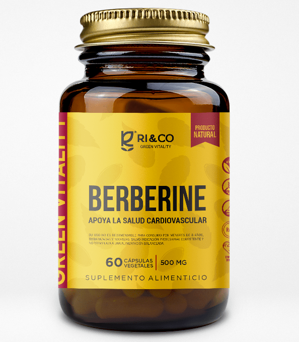 BERBERINE - 60 caps x 500mg - RI&CO1