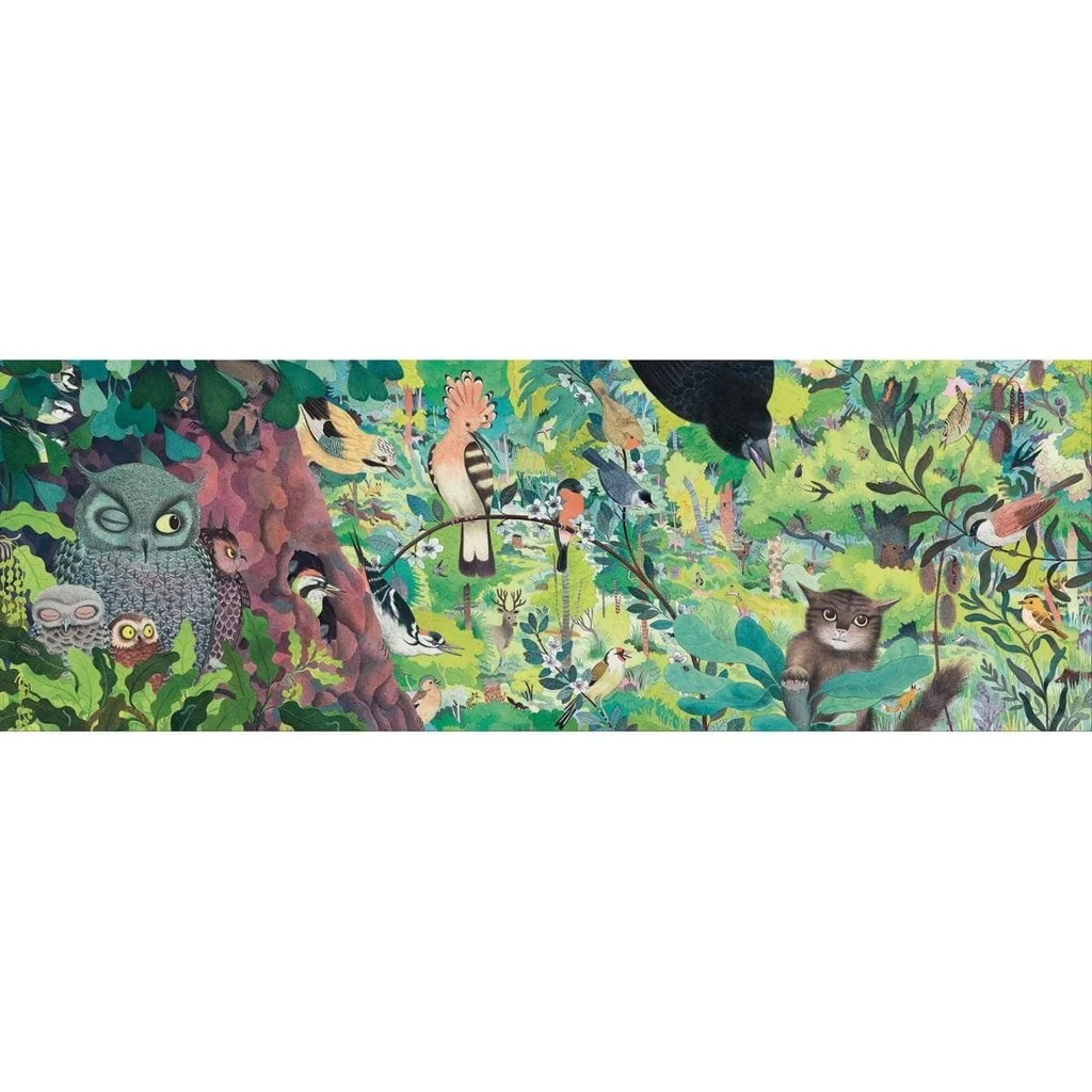 PUZZLE - BÚHOS y PÁJAROS - 1000 PIEZAS2