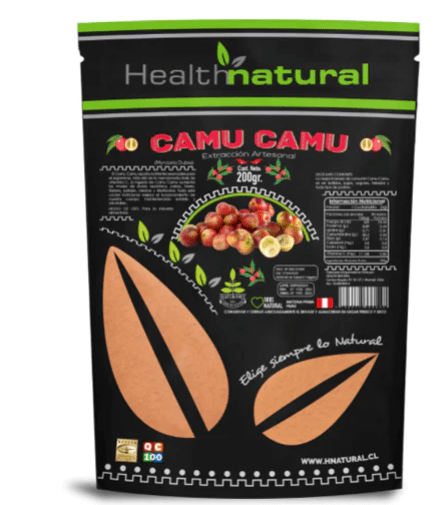 CAMU CAMU en Polvo - 200g - Health Natural1