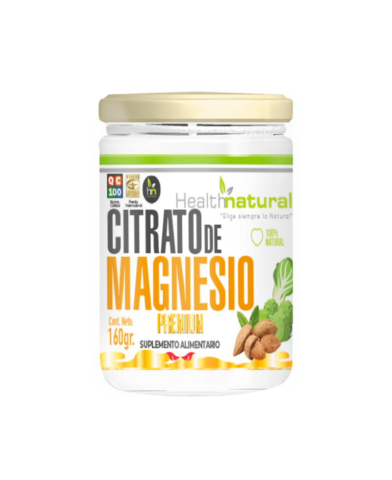 CITRATO de MAGNESIO PREMIUM - 160 g - Health Natural1