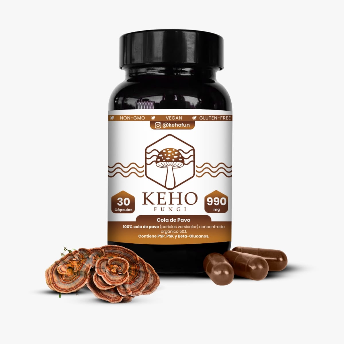 COLA DE PAVO - concentrado - 60 CÁPSULAS1