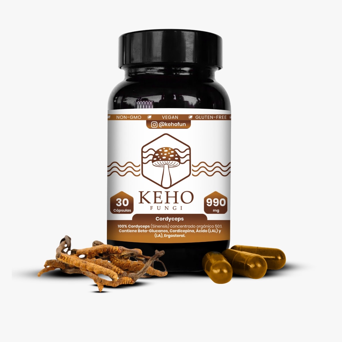 CORDYCEPS - concentrado - 60 CÁPSULAS1