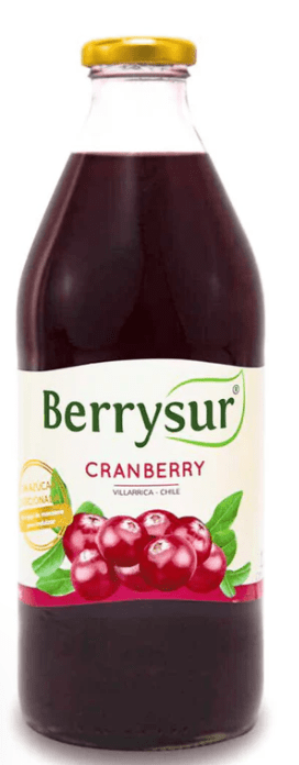 JUGO de CRANBERRY - 1 L - Berrysur2