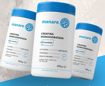 CREATINA MONOHIDRATADA CREAVITALIS - 300 gr - Manare2