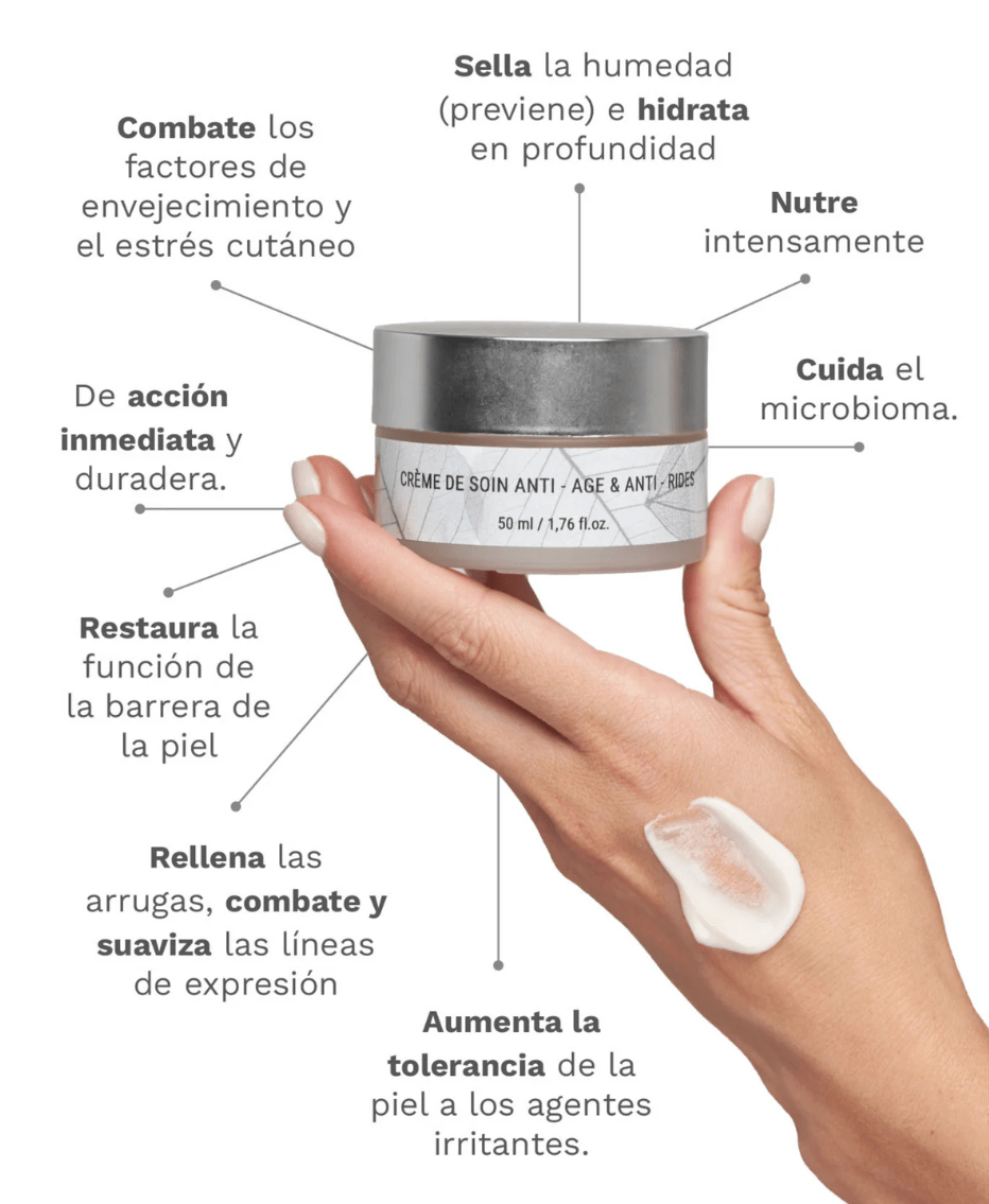 CREMA ANTI EDAD & ANTI ARRUGAS - 50mL - Caracol2