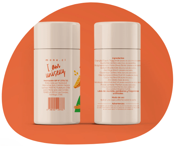 DESODORANTE 100% Natural - CITRICO - 57g - Mone2