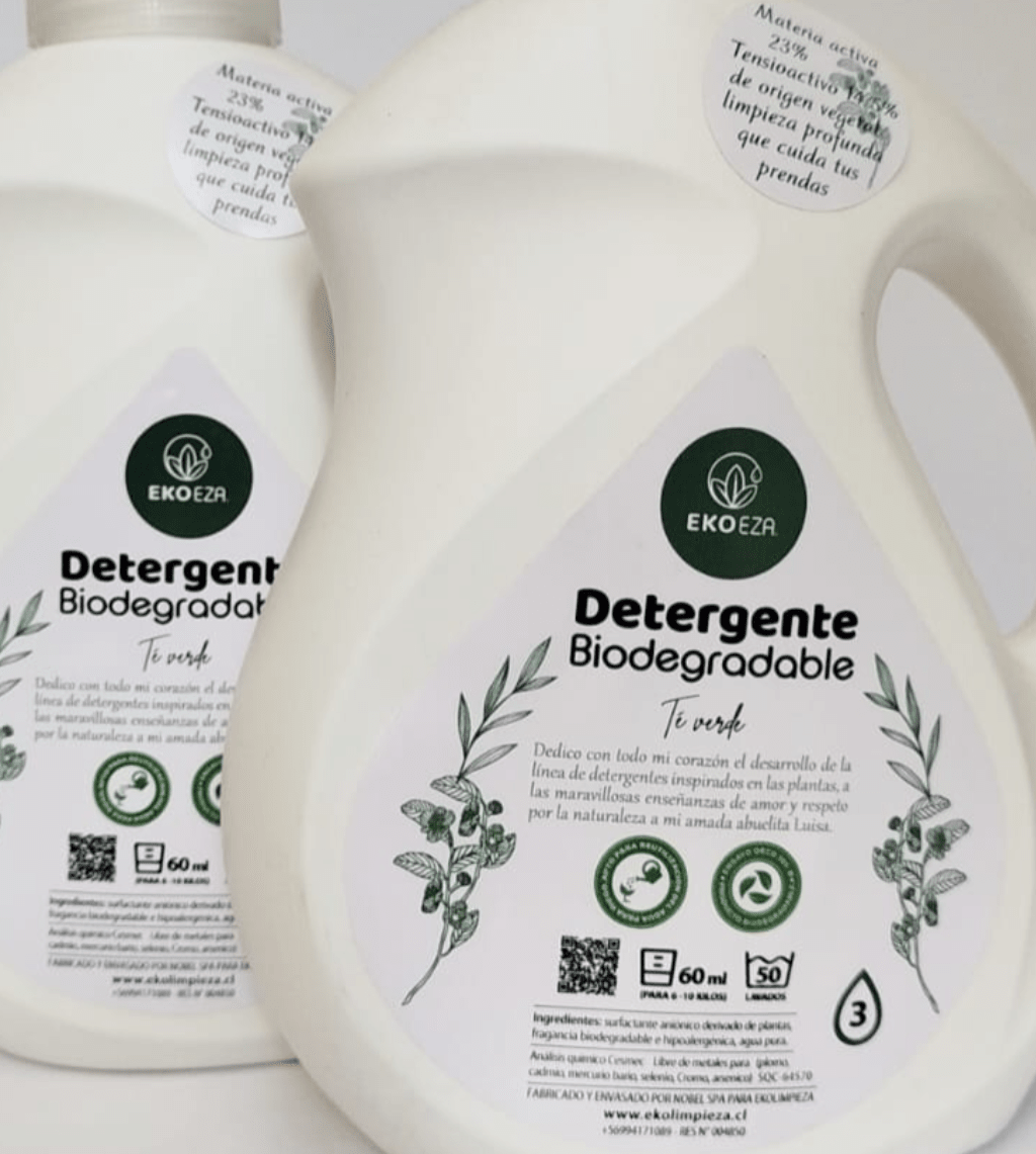 DETERGENTE LÍQUIDO Biodegradable TÉ VERDE - 3L (50 Lavados) - B&S1