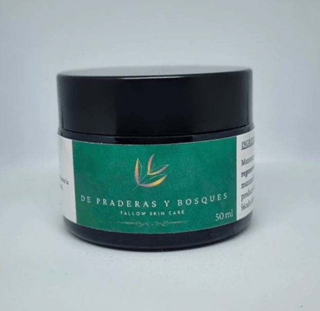 CREMA FACIAL TALLOW DÍA - CORDERO - 50 ml - De Praderas y Bosques1