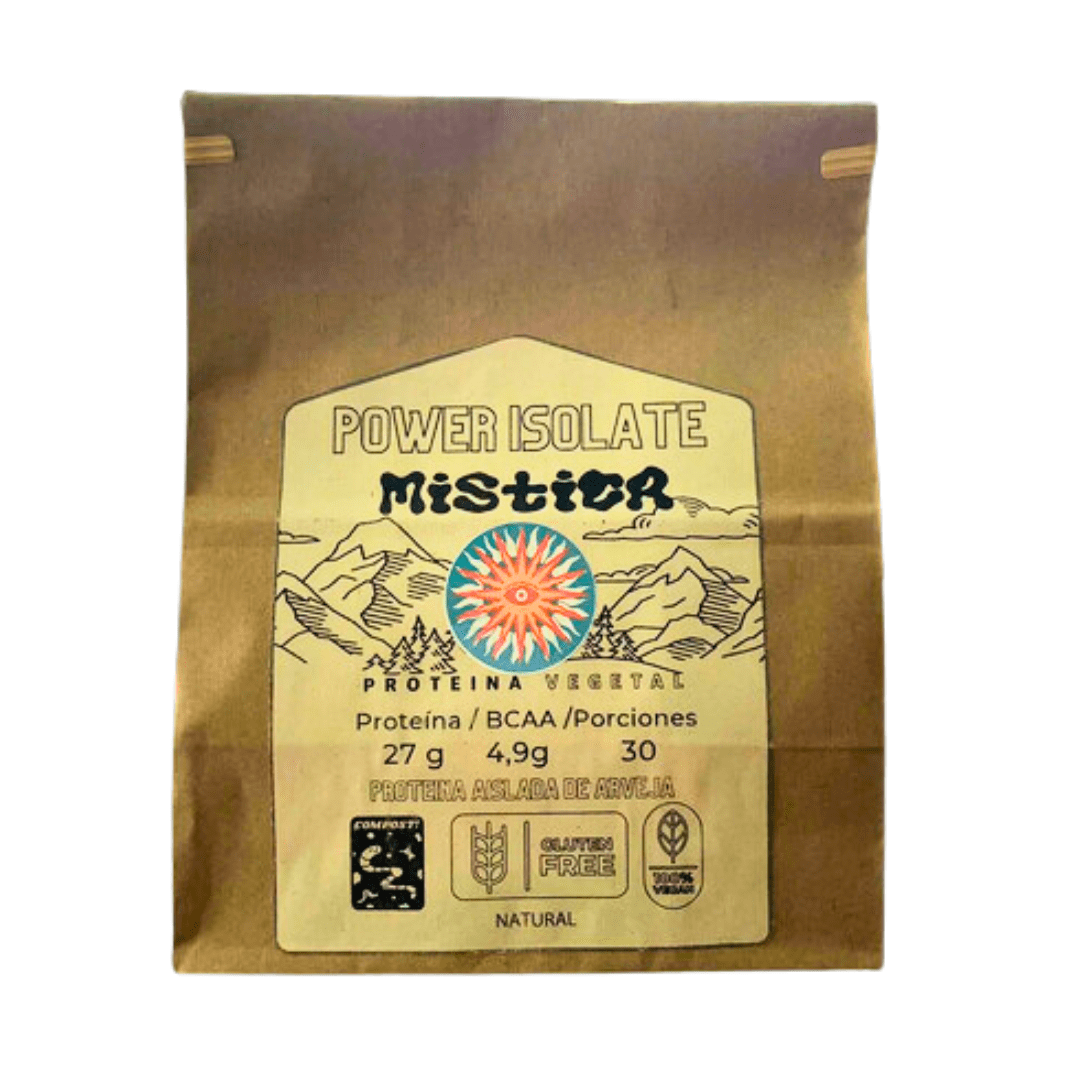 PROTEÍNA VEGETAL POWE ISOLATE / AISLADA DE ARVEJAS - 1K - Mística1
