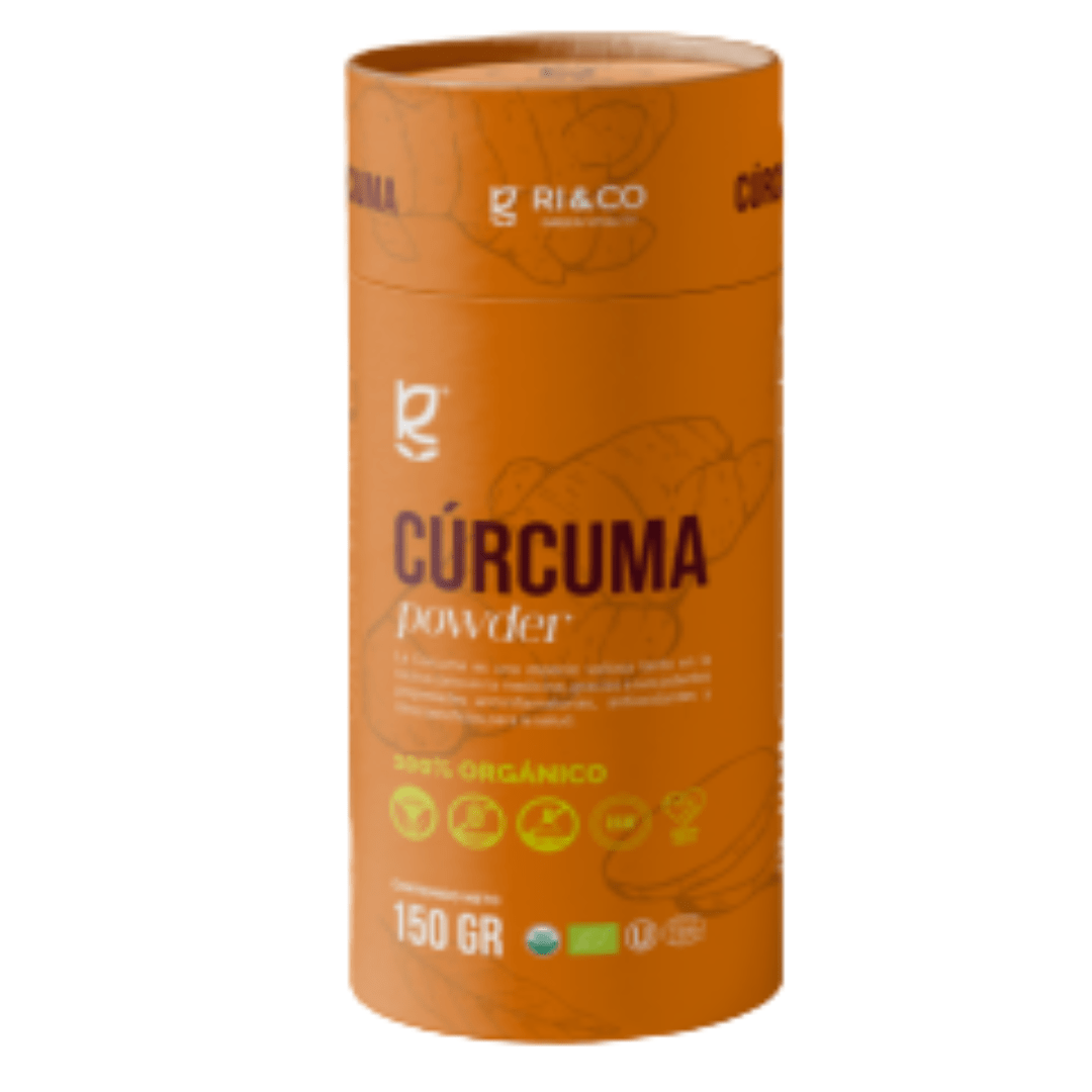 CURCUMA Powder ORGÁNICO - India - 150g - Riandco1
