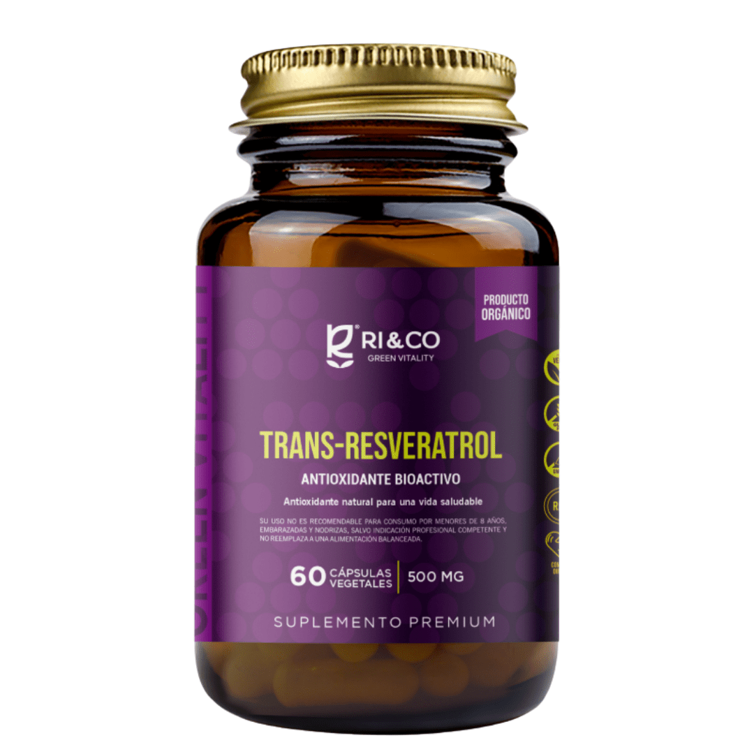 TRANS-RESVERATROL - 60 caps x 500mg - RI&CO1