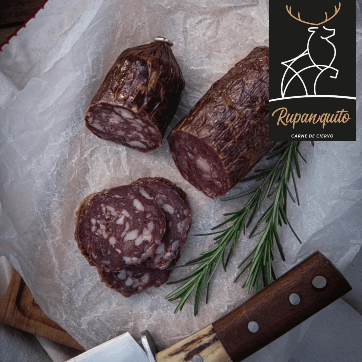 CIERVO – SALAME – 200 g Aprox – Rupanquito (VENTA VÍA WSP)1