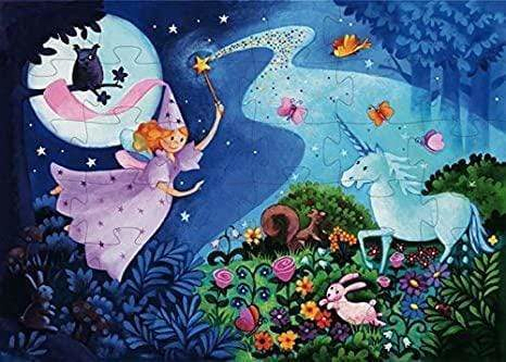 PUZZLE HADA Y UNICORNIO 36 piezas3
