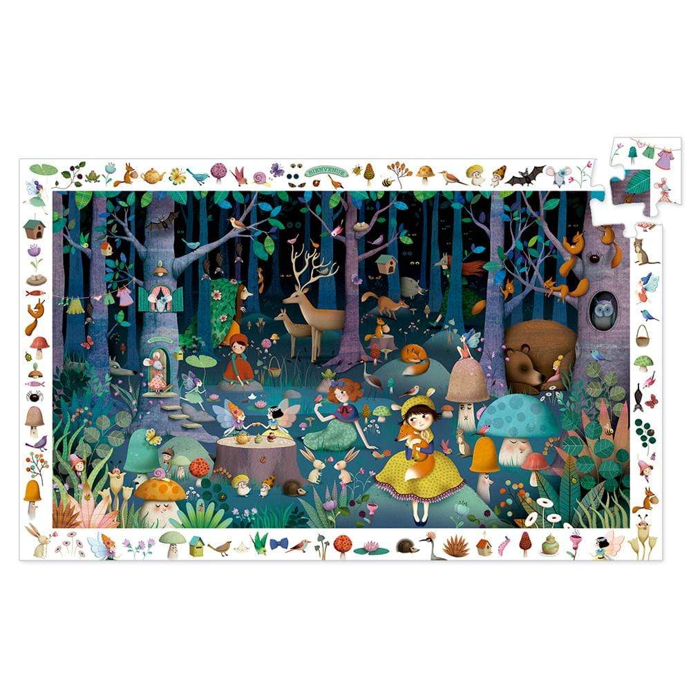 PUZZLE OBSERVACIÓN - BOSQUE ENCANTADO - 100 PIEZAS1