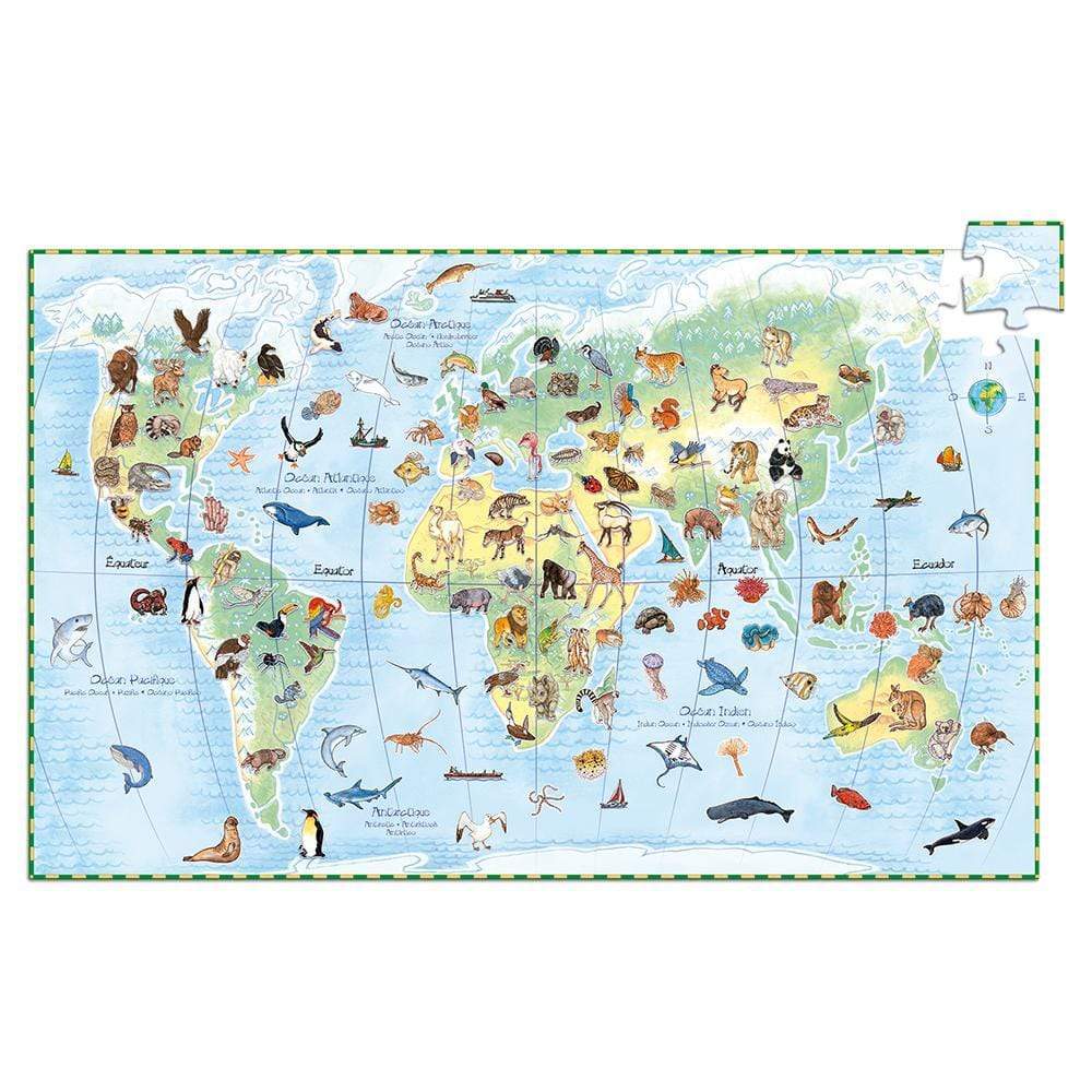 PUZZLE OBSERVACIÓN - MUNDO ANIMALES - 100 PIEZAS1