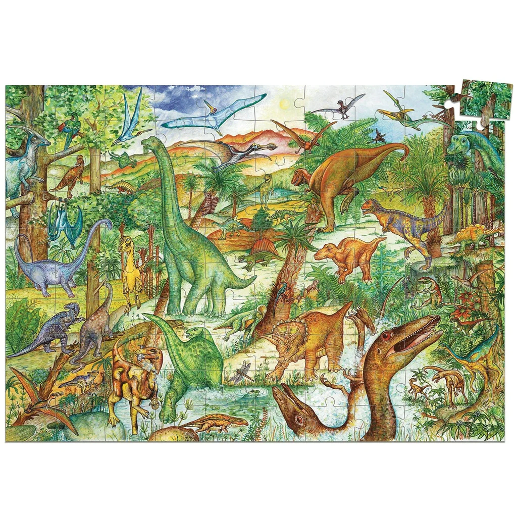 PUZZLE OBSERVACIÓN - DINOSAURIOS - 100 PIEZAS2