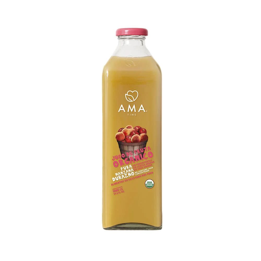 JUGO de MANZANA y DURAZNO orgánico - 200ml CAJITA1