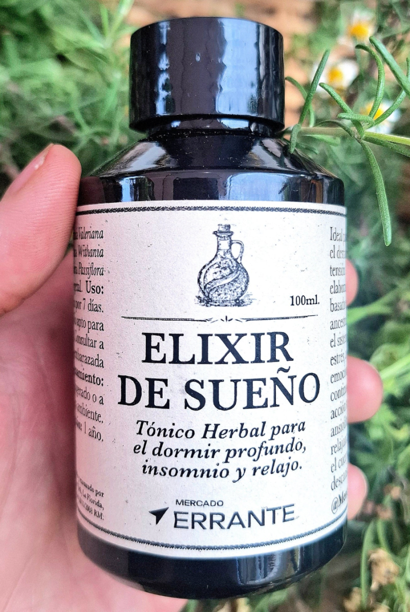 ELIXIR DE SUEÑO - Tónico Herbal - 100 mL - Mercado Errante1