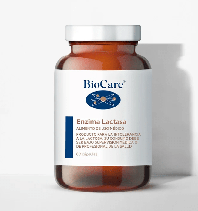 Lactasa Enzimas Digestivas - 60 capsulas - BIOCARE1