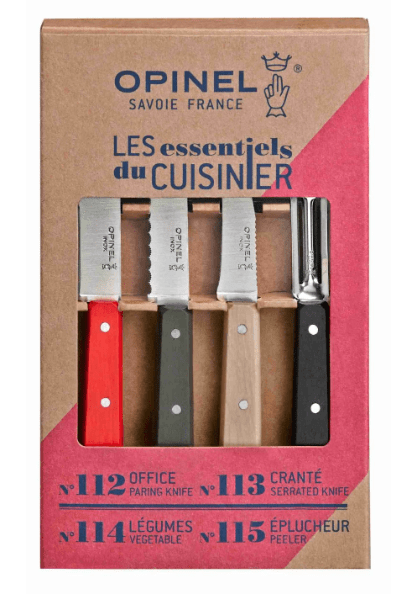 SET CUCHILLOS OPINEL LOS ESENCIALES - 4 uu - Opinel2