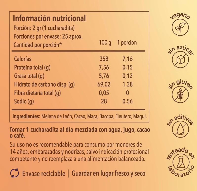 FOCUS - Polvo 50 Gr - Flora y Espora2