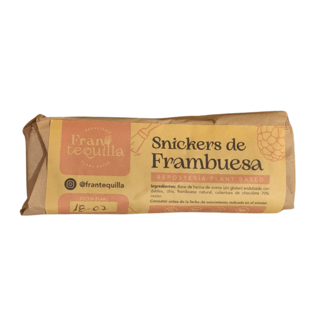 SNICKERS de FRAMBUESA - 100g - Frantequilla1