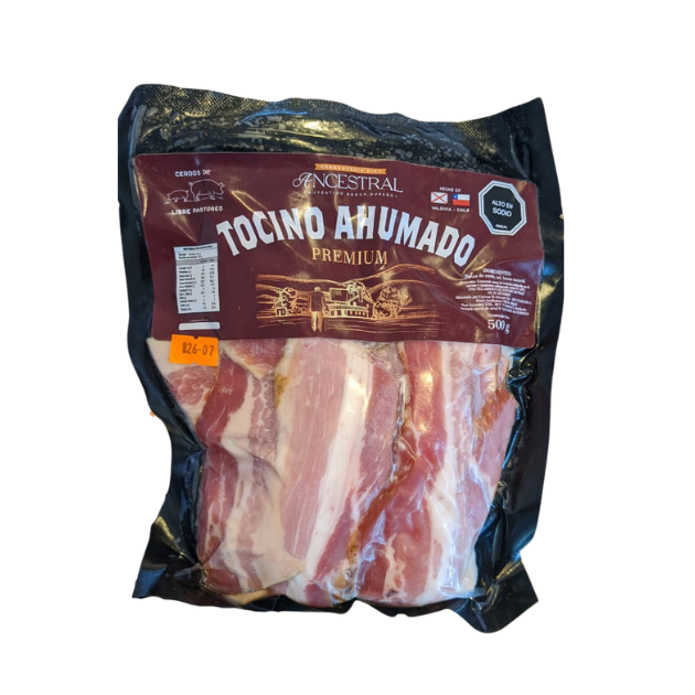 TOCINO DE CERDO AHUMADO en láminas - congelado1