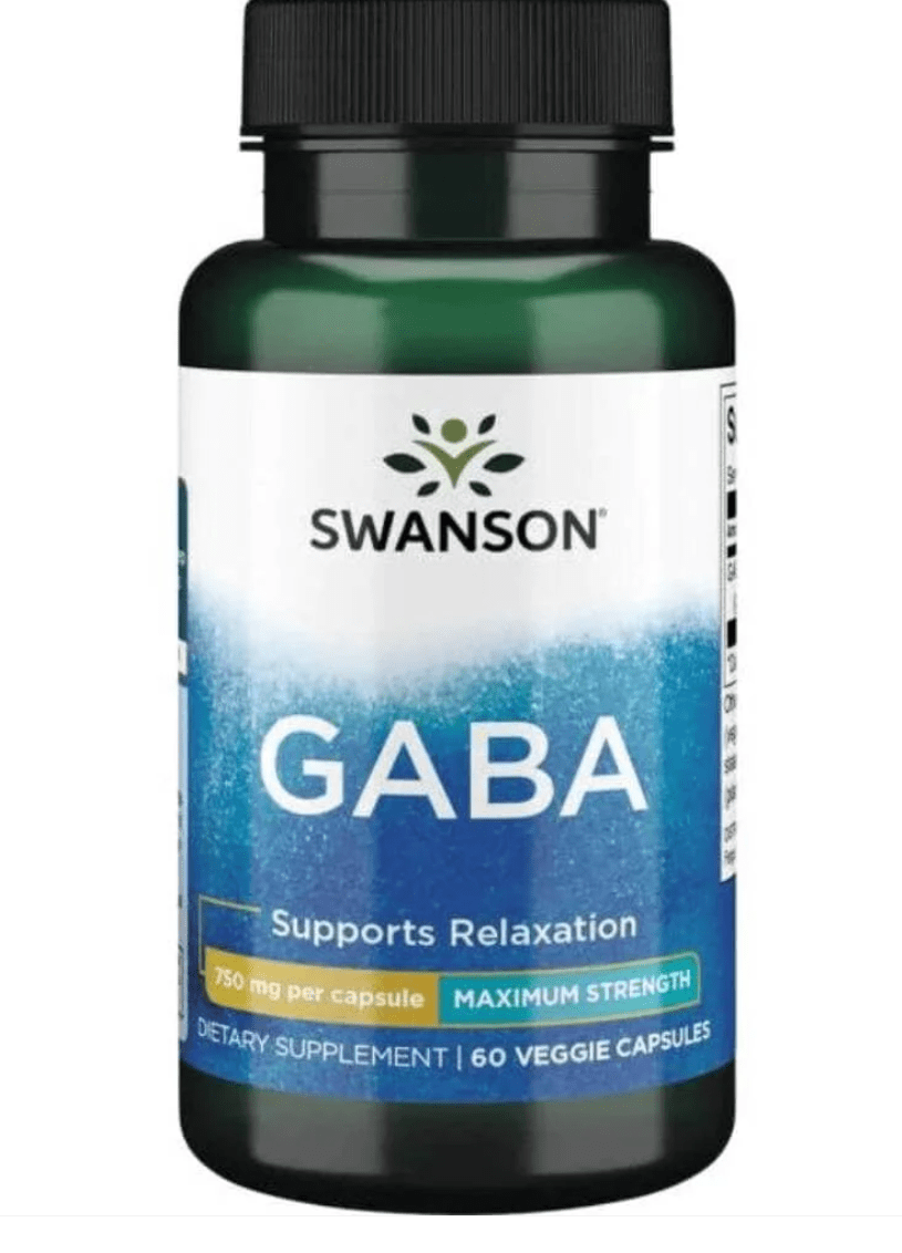GABA 750 mg - Swanson1